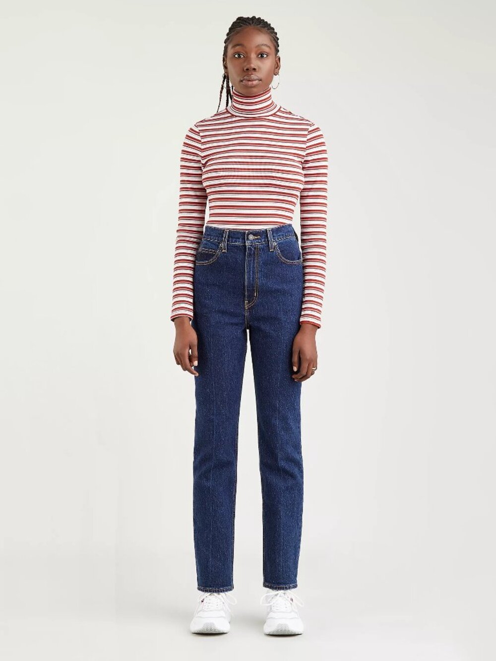 LEVI'S 70s high slim straight jeans in sonoma stone wash (sz30)